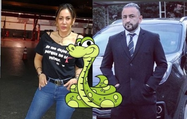 Churero comparó a Ruth Alcaraz con una serpiente