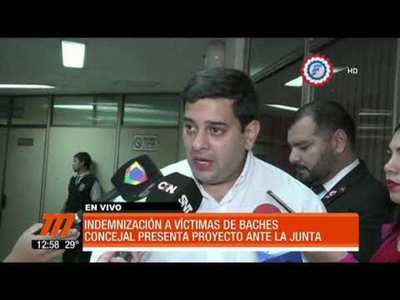 Indemnización a víctimas de baches