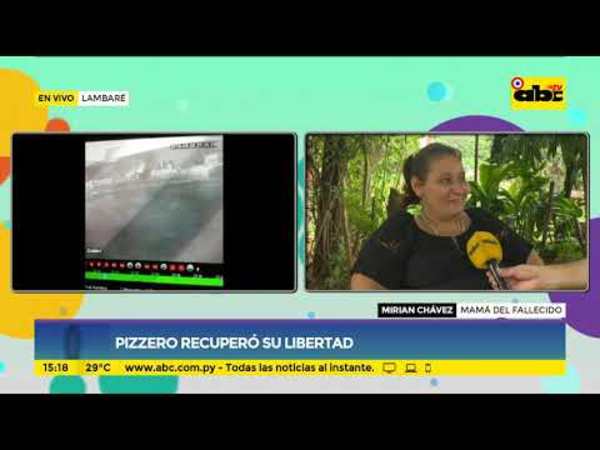 Pizzero recuperó su libertad - Tv - ABC Color