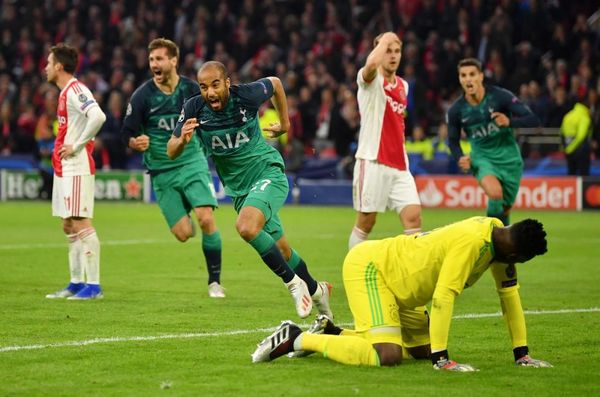 Tottenham brindó la nota y eliminó al Ajax