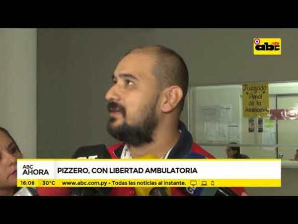 Pizzero, con libertad ambulatoria - Tv - ABC Color