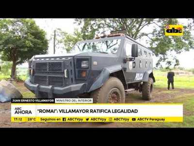 Operativo Romai: Villamayor ratifica legalidad - Tv - ABC Color