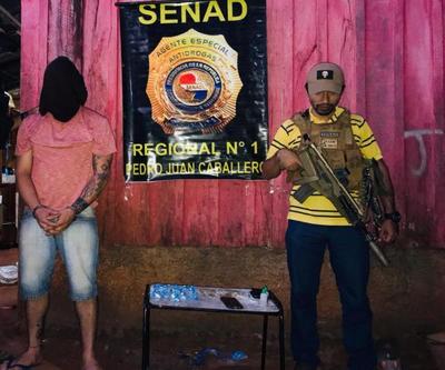 Detienen a distribuidor de cocaína en Pedro Juan Caballero - ADN Paraguayo