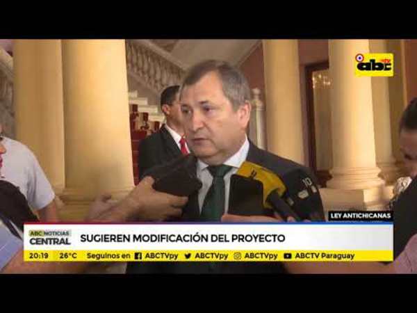 Presidente de la Corte sugiere modificar ley antichicanas - Tv - ABC Color