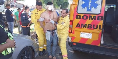 Un rapaisiño se mutiló en plena calle esteña