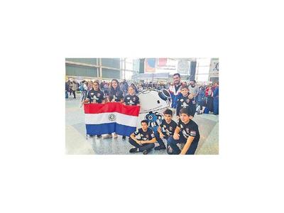 Paraguay se    destaca  en el Mundial de robótica