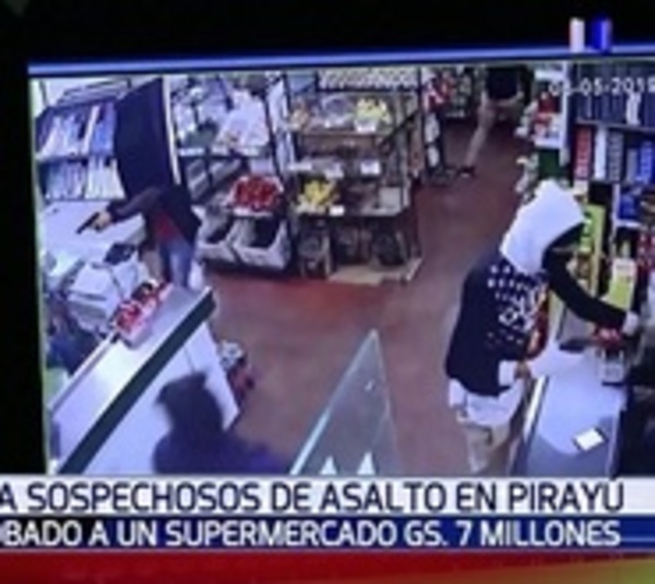 Hombres armados asaltaron minimercado en Pirayú - Paraguay.com
