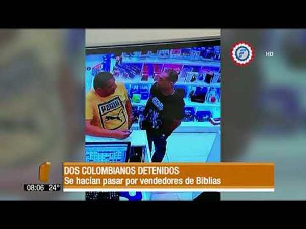 Se hacían pasar por vendedores de biblias para robar