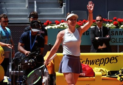 Halep avanza con paso firme en Madrid - Deportes - ABC Color