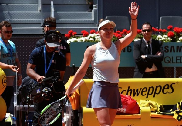 Halep avanza con paso firme en Madrid - Deportes - ABC Color