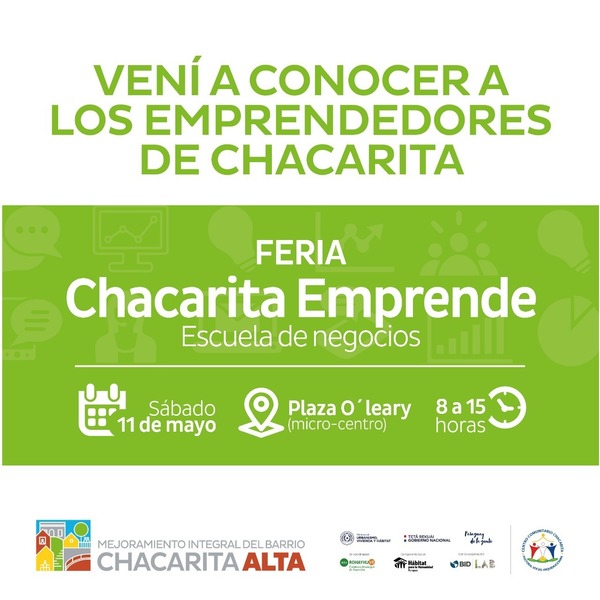 Emprendedores de la Chacarita presentarán proyectos innovadores | .::Agencia IP::.