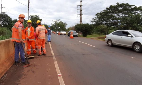 Descartan riesgo de derrumbe de viaducto de Hernandarias