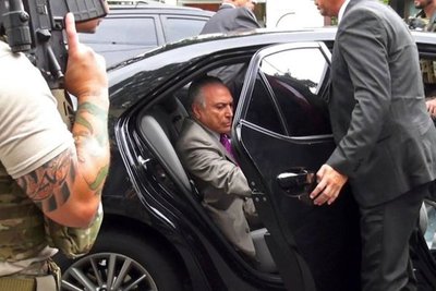 El ex presidente brasileño Michel Temer se entregó a la Policía - ADN Paraguayo
