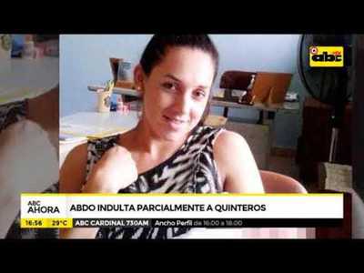 Abdo indulta parcialmente a Quinteros - Tv - ABC Color