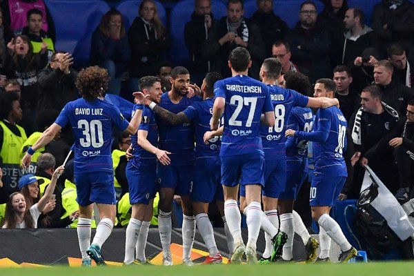 Chelsea celebra y está en la final de la Europa League