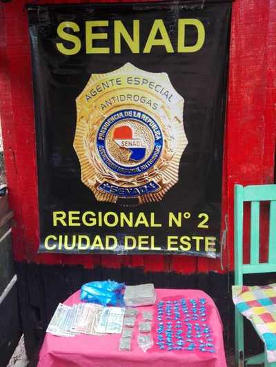Allanan vivienda e incautan drogas en CDE - ADN Paraguayo