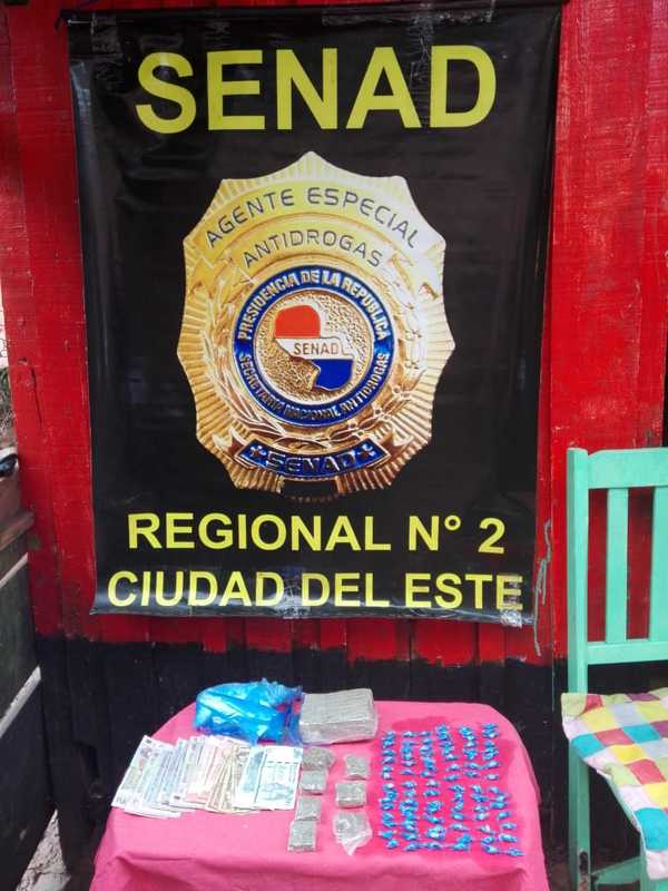 Allanan vivienda e incautan drogas en CDE - ADN Paraguayo