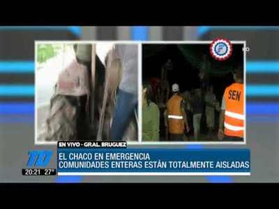 Alerta amarilla en Pilar: el río Paraguay está por llegar a los 8 metros