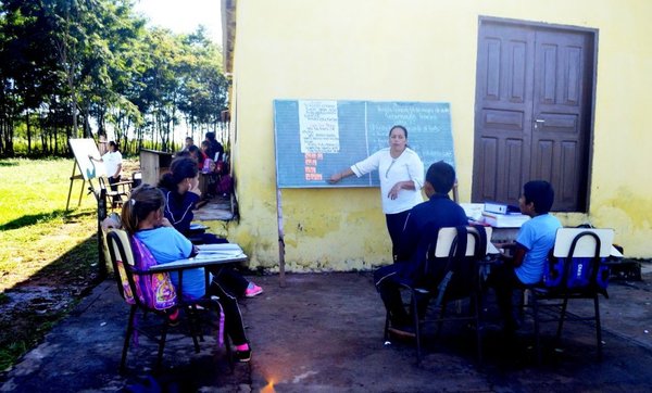 En San Pedro hay aulas a punto de derrumbarse - Edicion Impresa - ABC Color