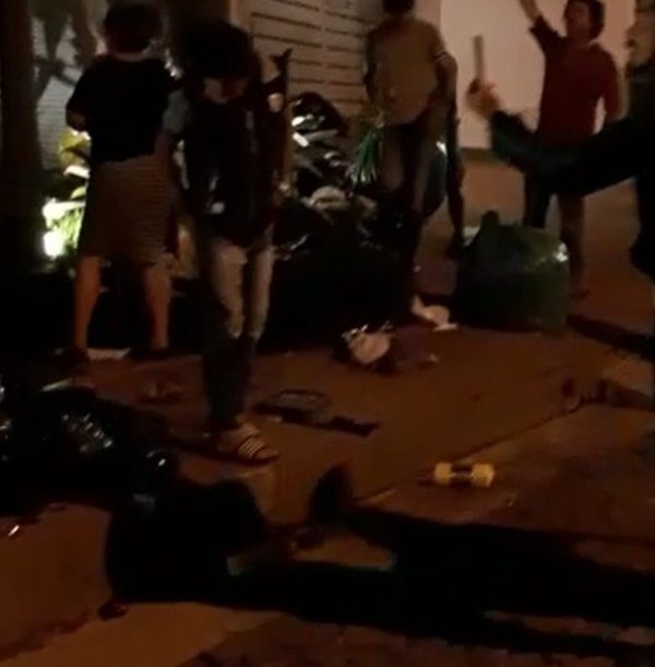 Escrachan a Lucho Zacarías