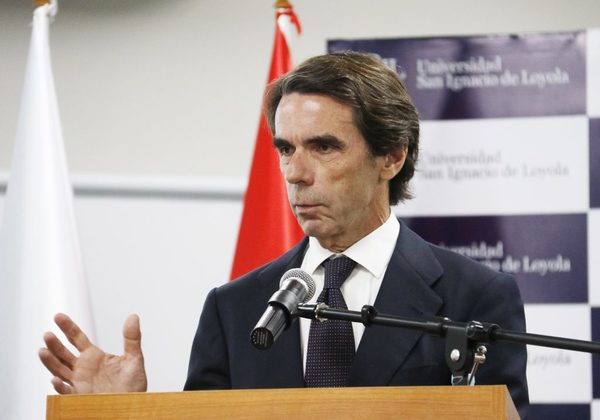 Aznar quiere atraer mayor inversión en Paraguay