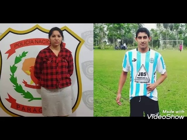 ENCARNACENA DETENIDA POR CRIMEN DE UN FUTBOLISTA