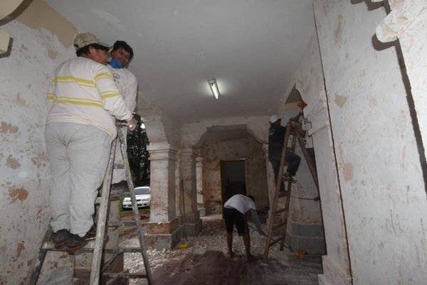 Refaccionan templo parroquial de San Ignacio - Nacionales - ABC Color