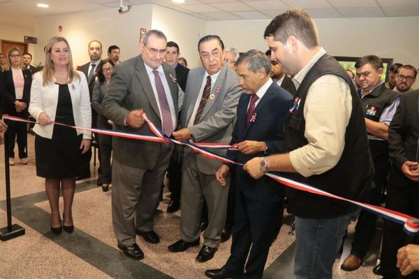Se inauguró la oficina registral en Caazapá