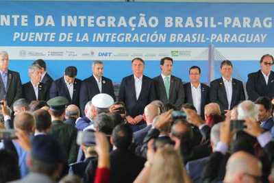 Presidentes de Paraguay y Brasil dan inicio a construcción del segundo puente entre ambos países | .::Agencia IP::.