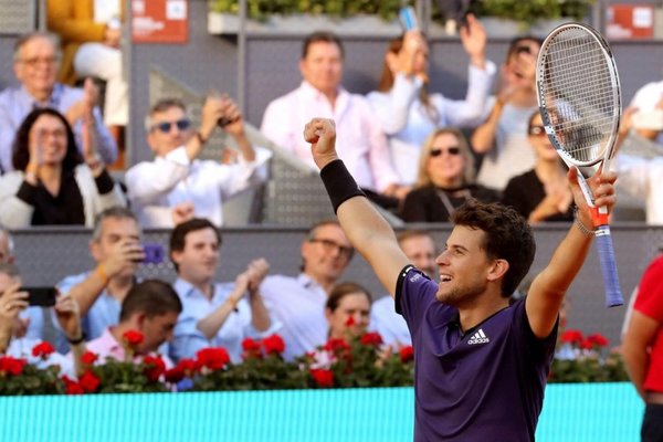Thiem elimina a Federer - Deportes - ABC Color
