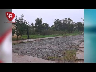 YACYRETÁ EJECUTA OBRAS DE EMPEDRADOS EN EL B° SAN ISIDRO