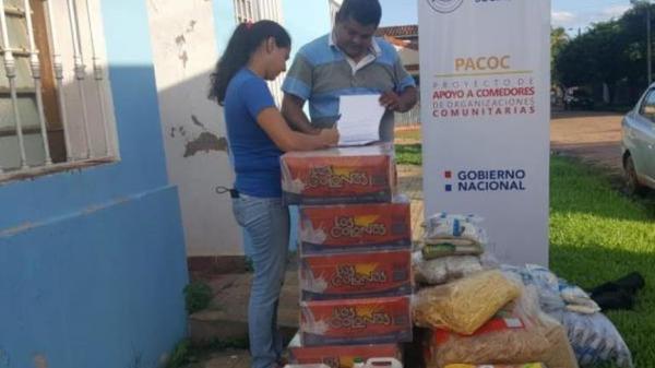 Entregan 4.818 kilos de alimentos a comedores comunitarios de Concepción