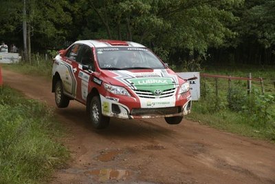 Pruebas oficiales de la segunda fecha del Campeonato Nacional de Rally - Fotos - ABC Color
