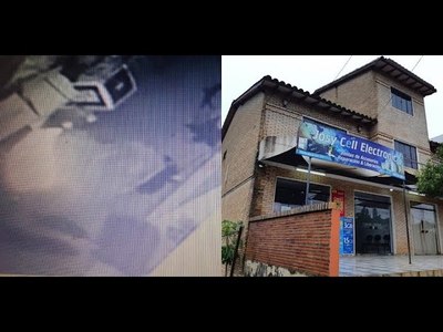 SOLITARIO DELINCUENTE VACÍA COMERCIO SOBRE RUTA VI