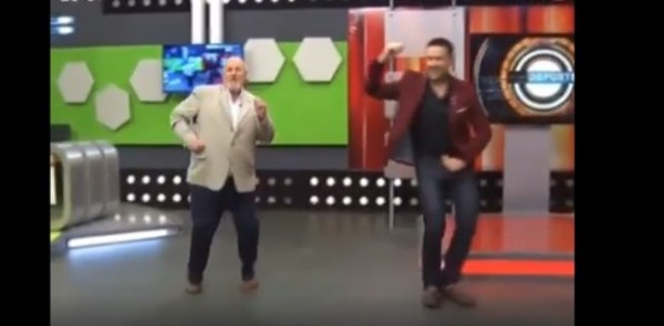 Los Periodistas Roberto Perez Y Sosa Briganti Mostraron Sus Dotes Como Bailarines