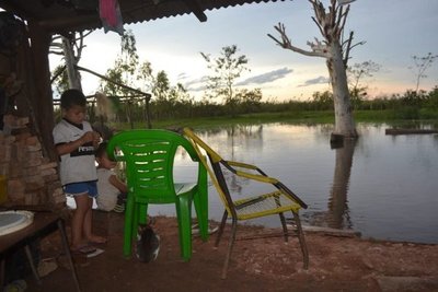 Tormenta afectó a distritos de Cordillera - Nacionales - ABC Color