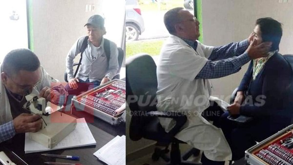 GESTIONAN ATENCIÓN OFTALMOLÓGICA PARA POBLADORES DE LEANDRO OVIEDO.