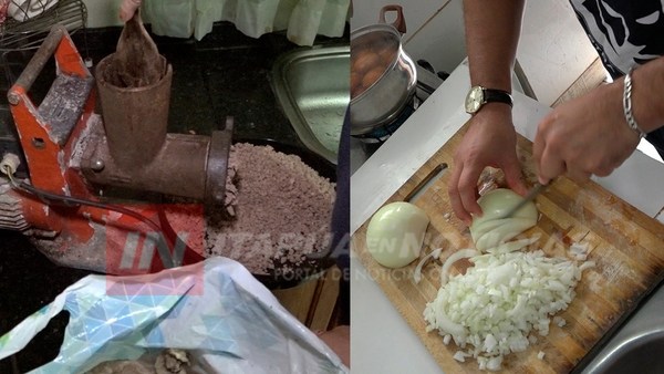 JÓVENES SOLIDARIOS PREPARAN EMPANADAS PARA AFECTADOS POR EL TEMPORAL.