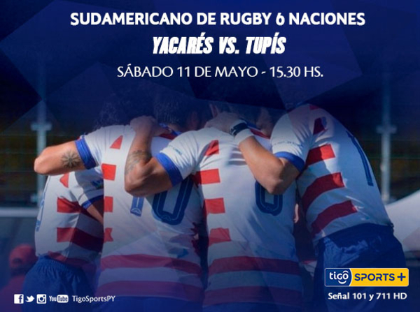 Paraguay mide a Brasil por el Sudamericano de Rugby 6 Naciones