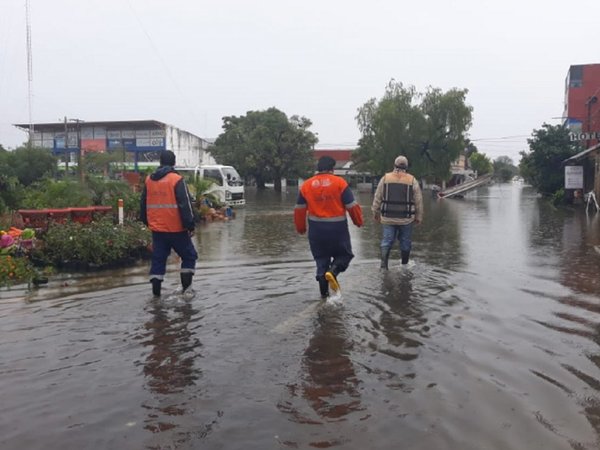 Inundación afecta el 90% de Pilar y se registran más de 10.000 familias damnificadas