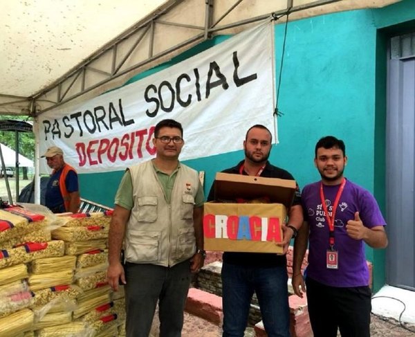Pastoral lanzó campaña de ayuda a damnificados