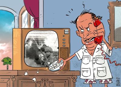 El General odia a Vic Morrow