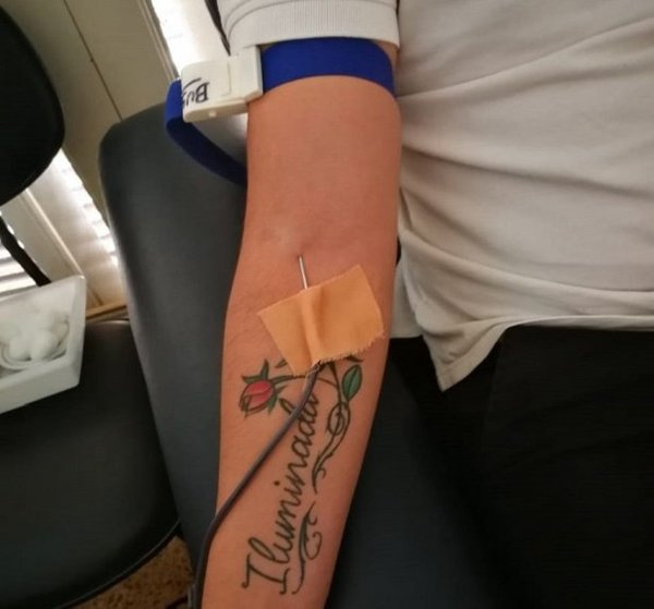 Igual podés donar sangre si tenés tatuajes - Nacionales - ABC Color