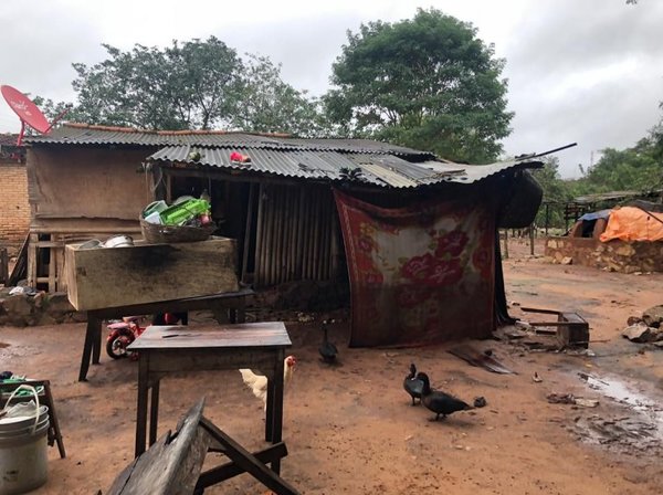 Desborde de arroyos en Caacupé afecta a varias familias - Nacionales - ABC Color