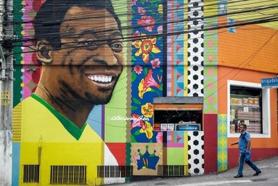 Con grafitis aguardan la Copa América en São Paulo - Fotos - ABC Color