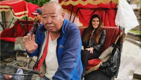 Amparo Velázquez Viajó Hasta China