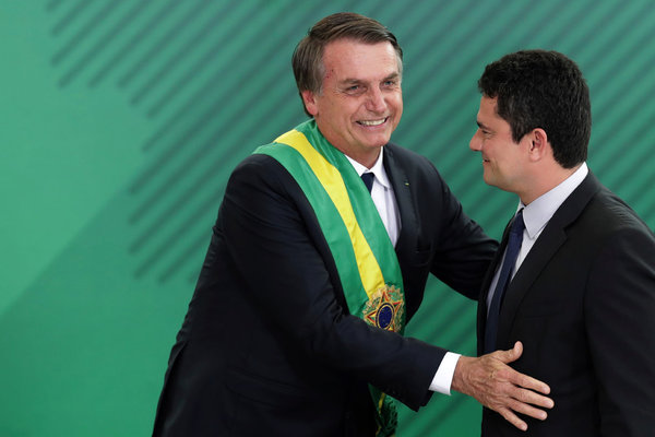 Bolsonaro anunció que nominará al ministro Moro para la Corte Suprema de Brasil - ADN Paraguayo