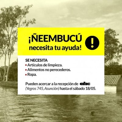 Se reciben donativos en ABC - Nacionales - ABC Color