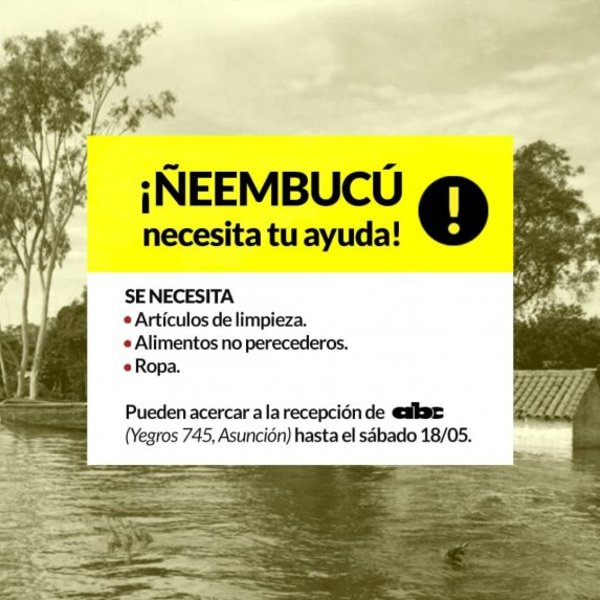 Se reciben donativos en ABC - Nacionales - ABC Color