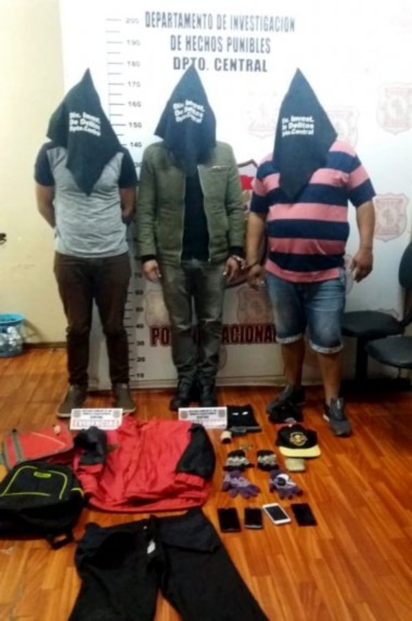 Detienen a supuestos autores de un millonario asalto a local comercial - Edicion Impresa - ABC Color